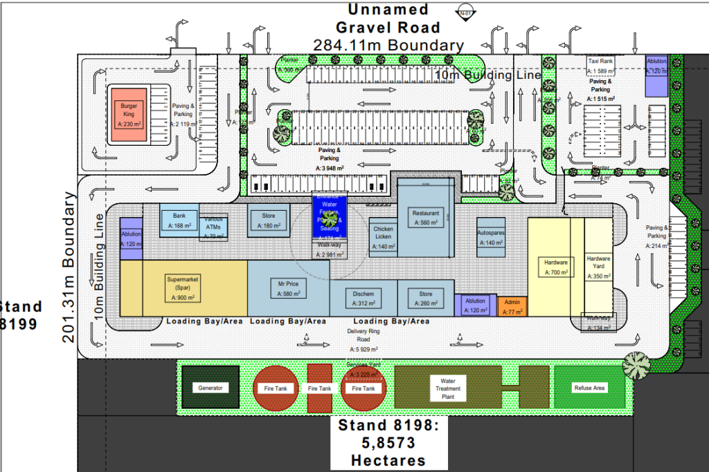 This is how the mall will like when it is completed.