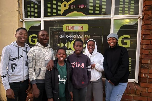 Ga-Rankuwa Tennis Club players were featured at Ga-Rankuwa FM.