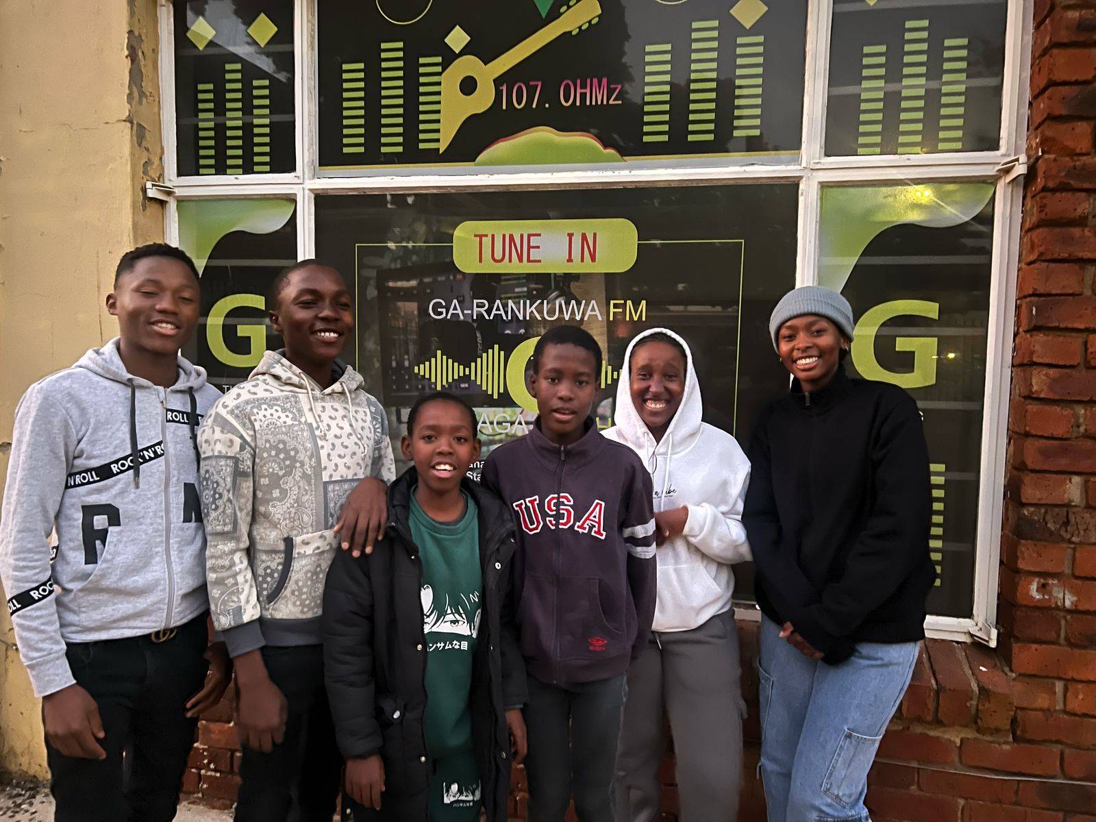 Ga-Rankuwa Tennis Club players were featured at Ga-Rankuwa FM.