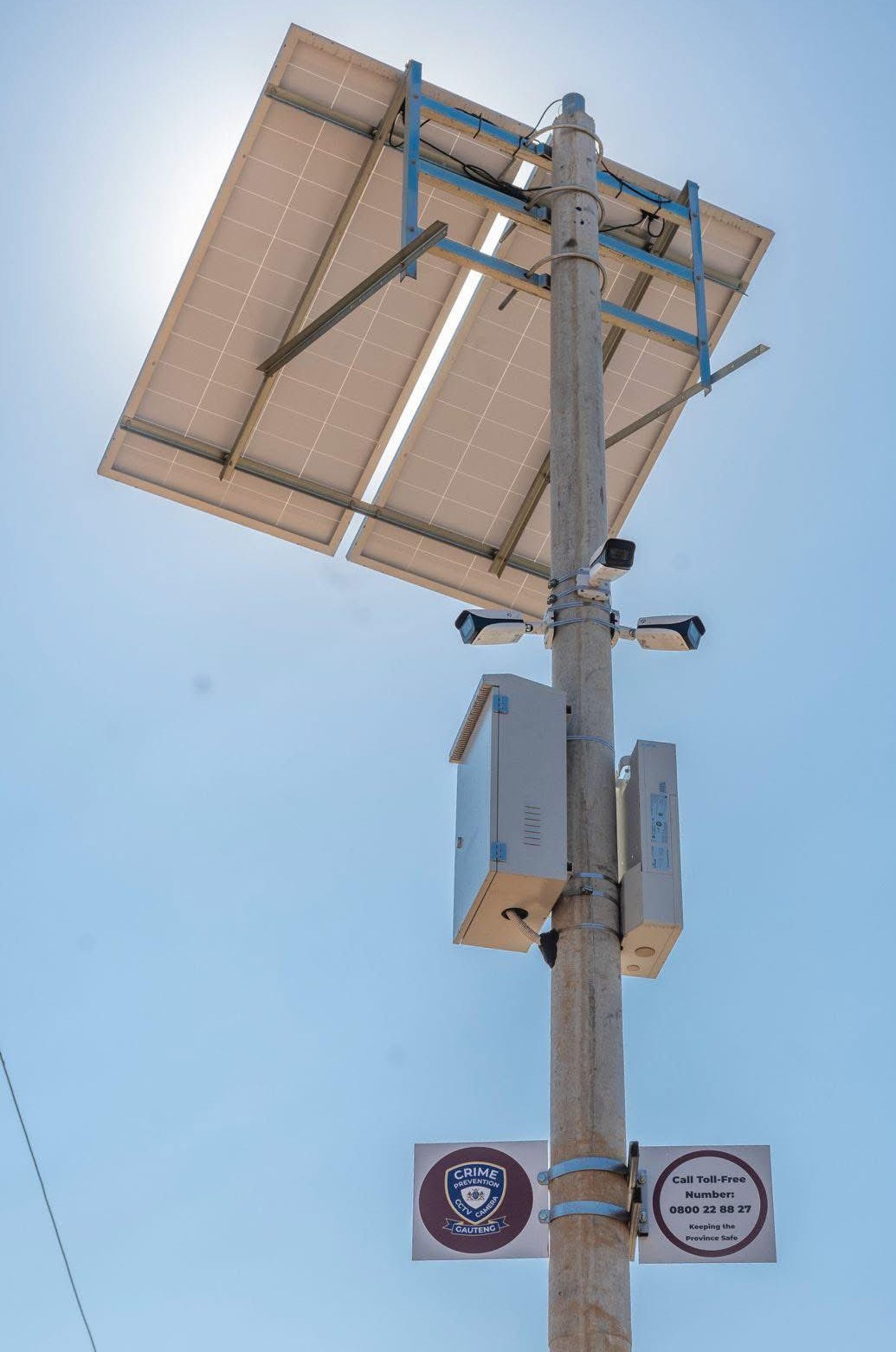 Ga-Rankuwa has been with 4-way smart CCTV cameras at the taxi rank intersection.