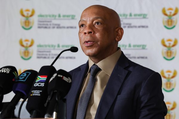 Minister of Electricity Sputla Ramokgopa was addressing the media about the state of electricity.